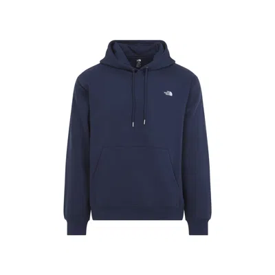 The North Face Summit Navy Essential Simple Dome Relaxed Hoodie In Blue