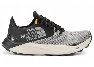 Pre-owned The North Face Summit Vectiv Sky White (women's) Sneakers In White Dune/tnf Black