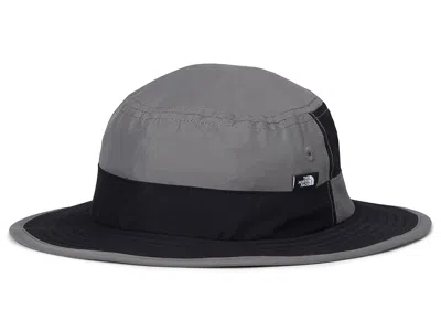 The North Face Sun Hat (big Kid) Traditional Hats Smoked Pearl Tnf Topo Phantom Print/tnf Black Tnf Topo Phantom P: In Gray