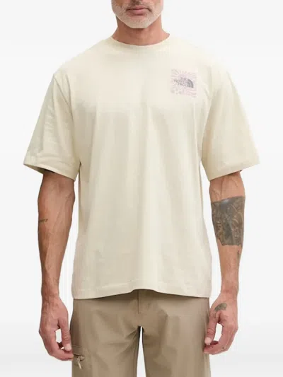 The North Face Sun-graphic T-shirt In Neutral