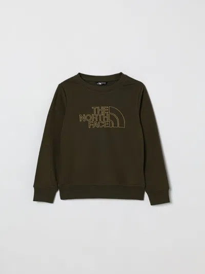 The North Face Sweater  Kids Color Green In Brown