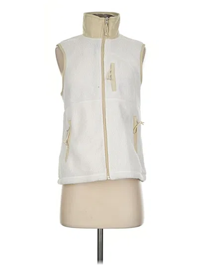 Pre-owned The North Face Sweater Vest In Ivory