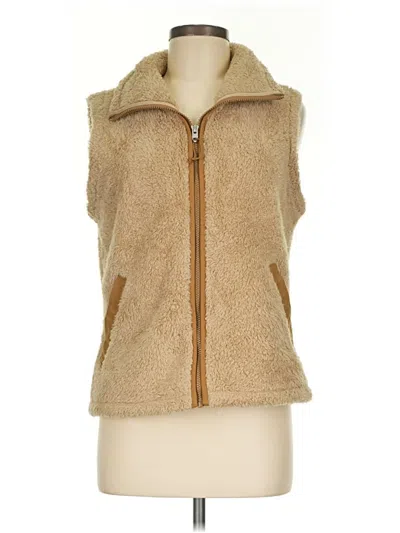 Pre-owned The North Face Sweater Vest In Tan