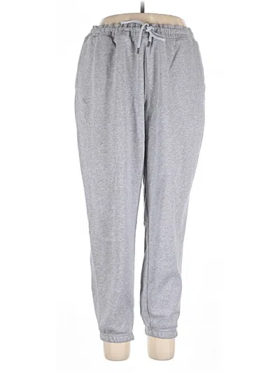 Pre-owned The North Face Sweatpants In Gray