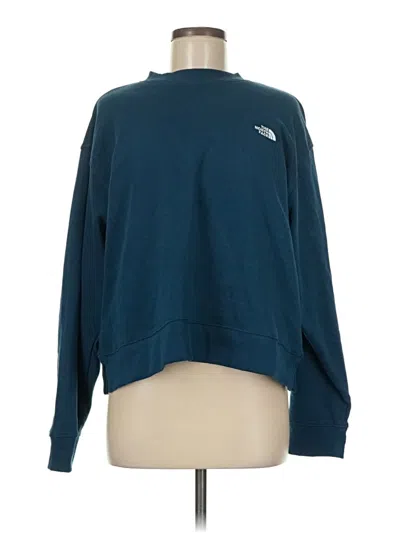 Pre-owned The North Face Sweatshirt In Blue