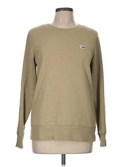 Pre-owned The North Face Sweatshirt In Brown