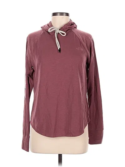 Pre-owned The North Face Sweatshirt In Burgundy