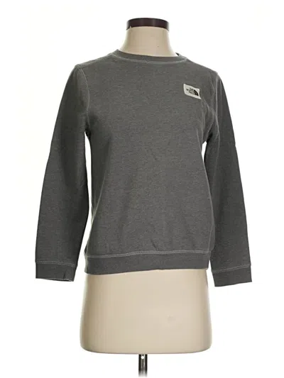 Pre-owned The North Face Sweatshirt In Gray