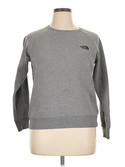 Pre-owned The North Face Sweatshirt In Gray