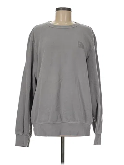 Pre-owned The North Face Sweatshirt In Gray