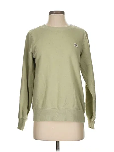 Pre-owned The North Face Sweatshirt In Green