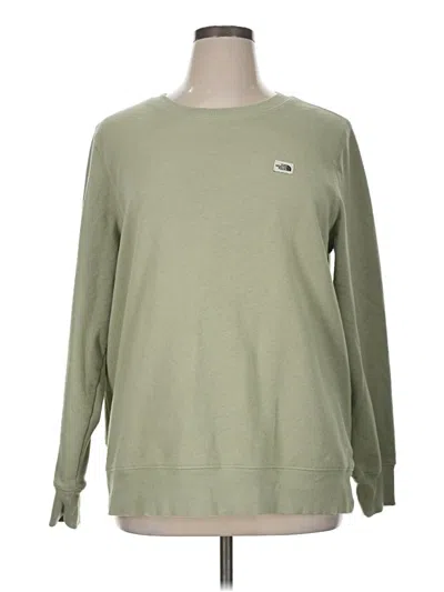 Pre-owned The North Face Sweatshirt In Green