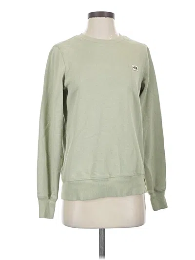 Pre-owned The North Face Sweatshirt In Green