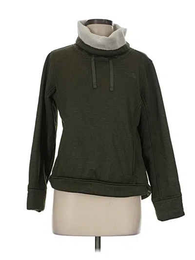 Pre-owned The North Face Sweatshirt In Green