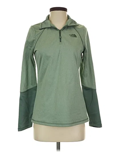 Pre-owned The North Face Sweatshirt In Green