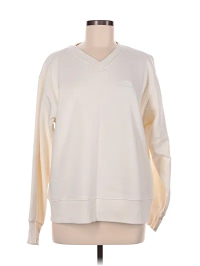 Pre-owned The North Face Sweatshirt In Ivory