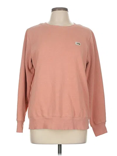 Pre-owned The North Face Sweatshirt In Pink