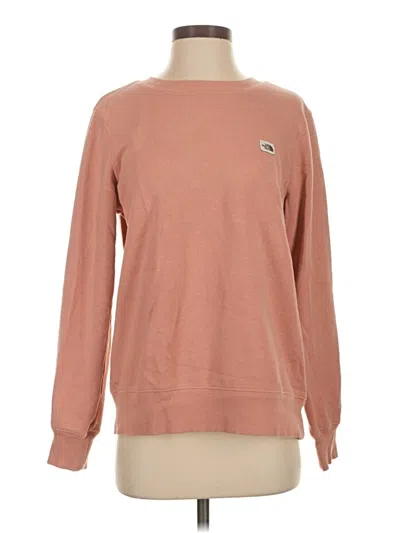 Pre-owned The North Face Sweatshirt In Pink