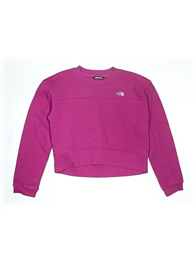 Pre-owned The North Face Kids' Sweatshirt In Pink