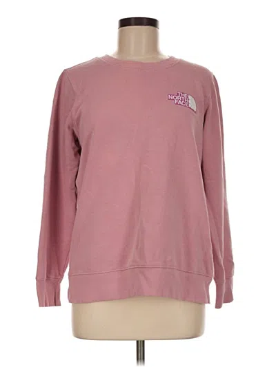 Pre-owned The North Face Sweatshirt In Pink