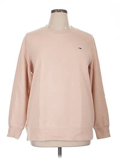 Pre-owned The North Face Sweatshirt In Pink