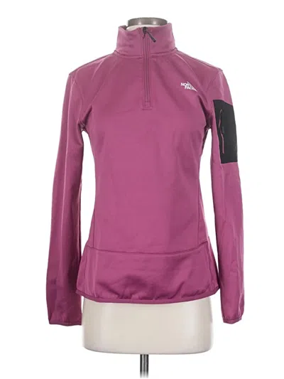 Pre-owned The North Face Sweatshirt In Purple