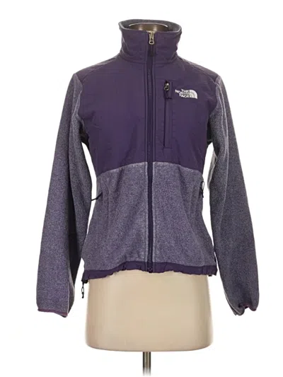 Pre-owned The North Face Sweatshirt In Purple