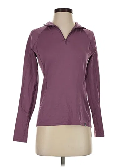 Pre-owned The North Face Sweatshirt In Purple
