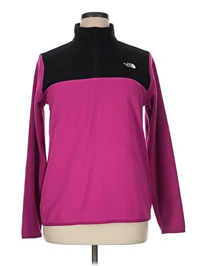Pre-owned The North Face Sweatshirt In Purple