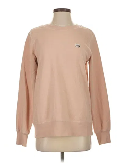 Pre-owned The North Face Sweatshirt In Tan