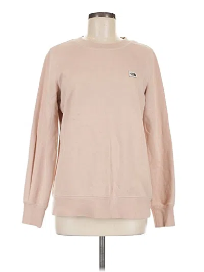 Pre-owned The North Face Sweatshirt In Tan