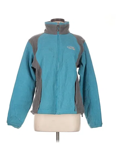 Pre-owned The North Face Sweatshirt In Teal