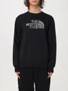 The North Face Black Cotton Sweatshirt In Schwarz