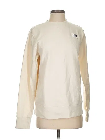 Pre-owned The North Face Sweatshirt In White