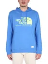 The North Face Sweatshirt With Logo Embroidery In Blue