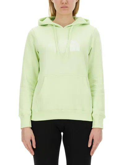 The North Face Sweatshirt With Logo In Green