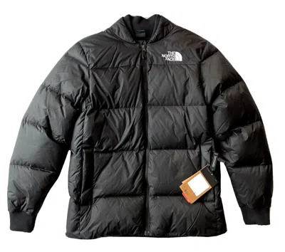 Pre-owned The North Face Sz L -  Mens Nordic Puffer Jacket 700-down Black/white Retail $290