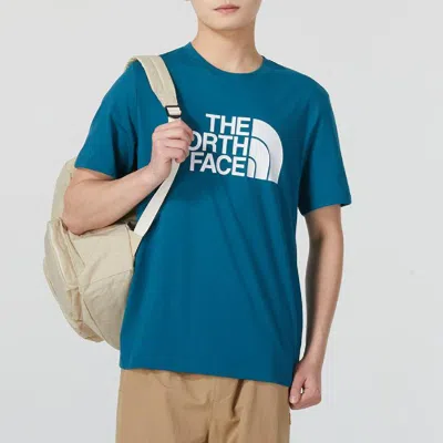 The North Face Men's Short Sleeve Core Half Dome T-shirt In Blue