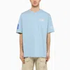 THE NORTH FACE T-SHIRT EXPLORING NEVER STOP LIGHT BLUE