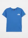 The North Face Kids Simple Dome T-shirt In Blue