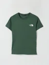 The North Face T-shirt  Kids Color Moss Green