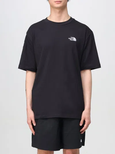 THE NORTH FACE T-SHIRT THE NORTH FACE MEN COLOR BLACK,G86601002