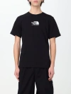 The North Face Black Box T-shirt In Cotton With Logo Print In Black