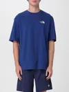 The North Face Men's Short Sleeve Evolution Box Fit Tee In Blue