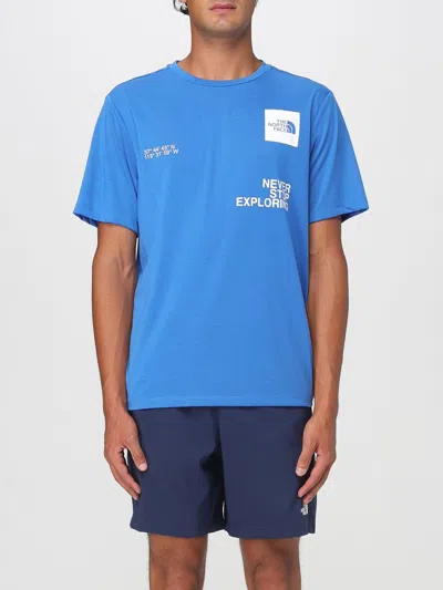 The North Face T-shirt  Men Color Blue