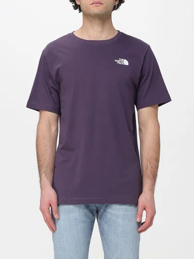 The North Face T-shirt Men  In Purple