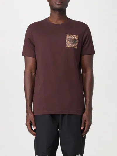 The North Face T-shirt  Men Color Brown