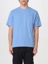 The North Face T-shirt  Men Color Gnawed Blue