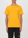 The North Face Simple Dome T Shirt Yellow In Gold