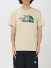 The North Face Mountain Line Short Sleeve T-shirt In Sand